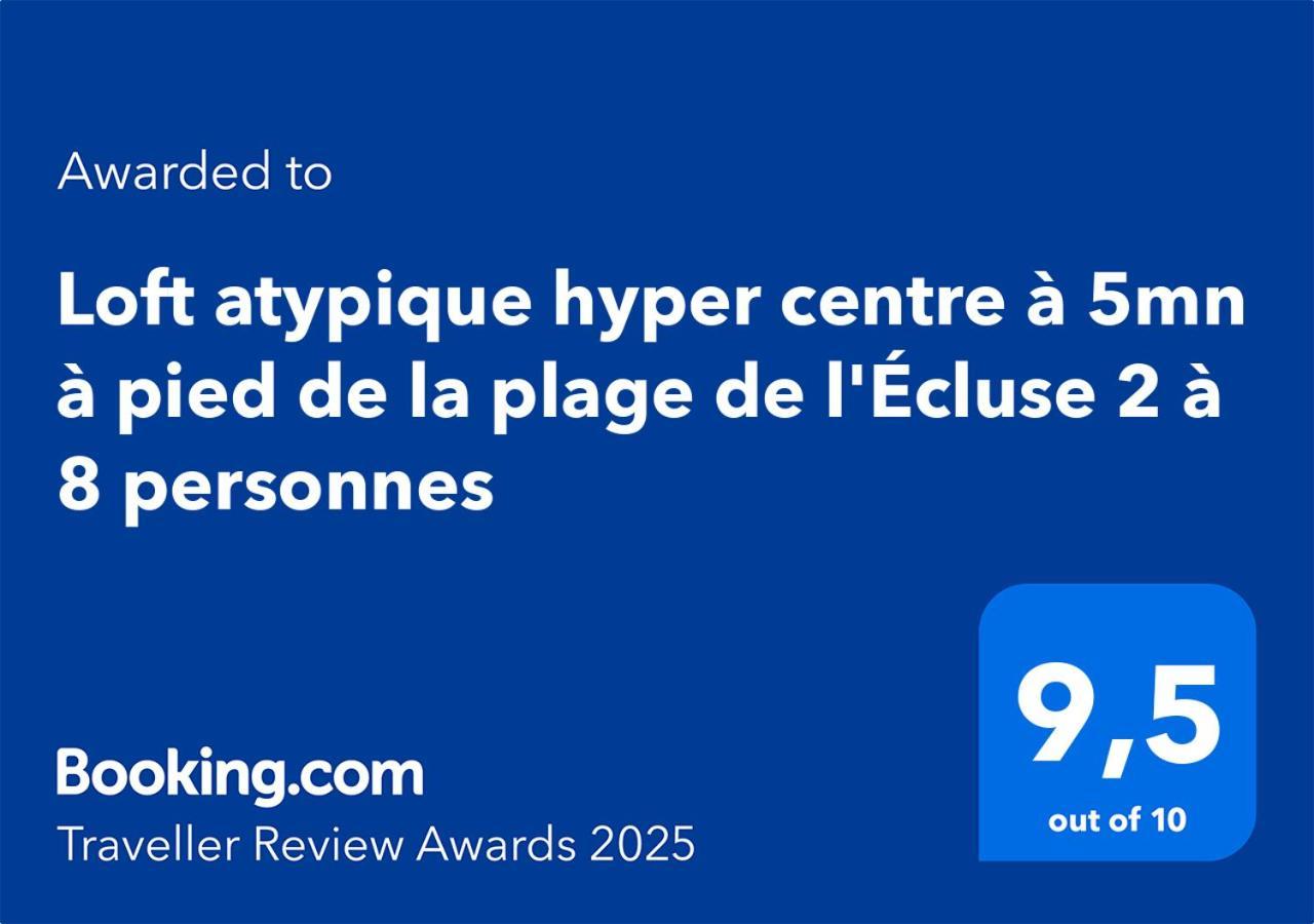 Loft Atypique Hyper Centre A 5Mn A Pied De La Plage De L'Ecluse 2 A 8 Personnes Dinard Exteriér fotografie